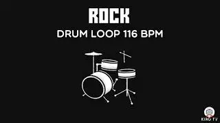 Rock Drums Loop - 116 BPM