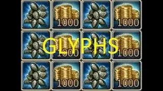 Drakensang online - How to farm fast glyphs