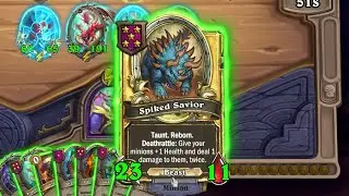 Ambassador Faelin with gold Spiked Savior and Beasts