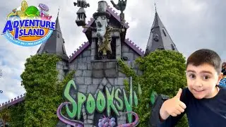 SPOOKSVILLE Adventure Island Southend #spooksville #ghosttrain