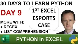Python in Excel, Day 9 - Excel Esports
