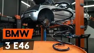 Hoe een spiraalveer vooraan vervangen op een BMW 3 (E46) [HANDLEIDING AUTODOC]