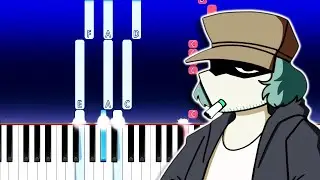 The Life of Garcello! Friday Night Funkin' Song (Piano Tutorial)