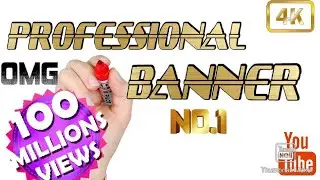 #pixel lab YOUTUBE BANNER |youtube logo | Professional banner & logo maker For new channel