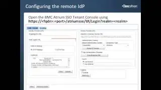 BMC Atrium Single Sign-On Remedy OnDemand 2014.01: SAML Configuration using Tenant Console