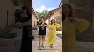 Станцевала для Тик Тока бабульки в Китае не зная движений😎 #Китай #Шэньчжэнь #танцы #тикток #доуин