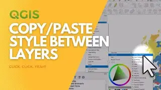 Copy and paste styles between layers in QGIS