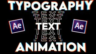 TYPOGRAPHY TEXT ANIMATION IN AFTER EFFECTS  : After Effects Tutorial