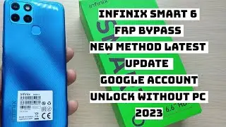 Infinix Smart 6 FRP Bypass Android 11 Latest Security 2023 | Infinix X6611B Google Account Remove