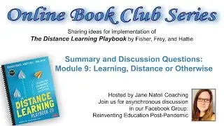 Module 9: Book Club Distance Learning Playbook - Google Slides