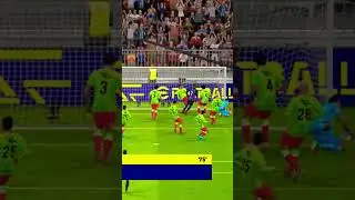 messi scores from corner kick #shorts #football #efootball2023