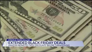 Amazon announces extended Black Friday, Cyber Monday deals