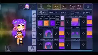 Как быстро и просто сосдать персонажа в Gacha Club (Наше первое видео)//Поля🔥Ксюша😼