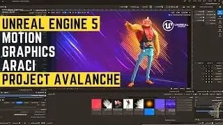 Unreal Engine 5'in Yeni Motion Graphics Araçları Aklınızı Başınızdan Alacak! | Project Avalanche