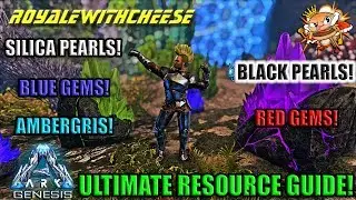 Genesis Ultimate Resource Guide! Secret Resource Spot You Need To See! - Ark: Genesis DLC