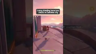 2 easy standing luxurious chests in Fontaine City 