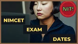 NIMCET EXAM DATES