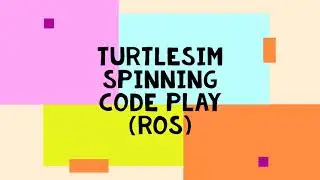 Turtlesim spinning with custom code robot operating system