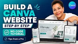 Create a Professional Canva Website: Custom Call, Text, Email Buttons & Google Maps Integration