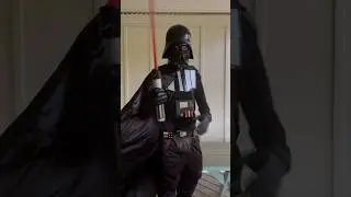 DIY DARTH VADER costume!?!!? #darthvader #diy #starwars #lightsaber