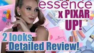 Essence Disney Pixar Up! Full review with 2 looks+ wear test! Let's try and discuss!