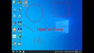 How to dwra on display OR screen