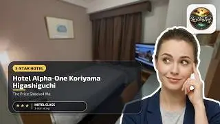 Hotel Alpha-One Koriyama Higashiguchi - The Price Shocked Me | Koriyama, Japan🌟