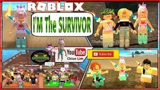 🌴 Roblox Survivor! 3 Codes and I WON SURVIVOR FOR THE FIRST TIME! Sorry for the long and LOUD video!