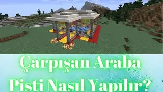 Çarpışan araba pisti nasıl yapılır? (Minecraft)