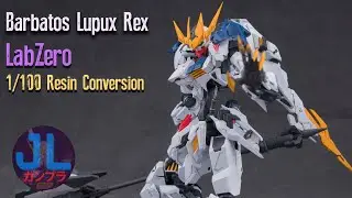 MG Barbatos Lupux Rex Gundam Resin LabZero Painting & Review | Custom Gunpla Painting