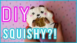 DIY HAMSTER SQUISHY | EASY WAY TO MAKE A SQUISHY