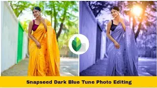 snapseed dark blue effect photo editing | snapseed photo editing | snapseed photo editing kaise kare