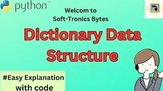 Dictionary data structure in python  #pythonbeginners #learnpython #coding