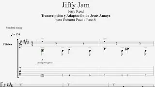 Jiffy Jam - Blues de Jerry Reed - Tablatura por Jesús Amaya...