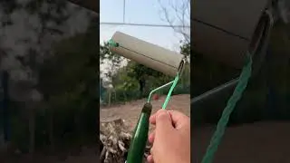 How to Thread Rope High Up with Ease!