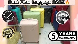 Best Fiber Luggage of 2023 | ফাইবারের সবচেয়ে শক্তিশালী লাগেজ ২০২৩ | Best Hand Luggage Cabin Luggage