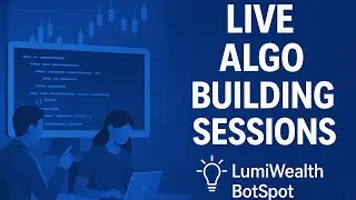 Live Algo Building Sessions Tuesdays - 2024-09-10