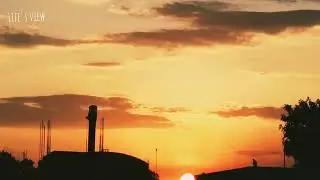 Beautiful Sunset 😍🌅🌆 | Prayagraj's sunsets☀️ #lifesview #peaceful #prayagraj #sunset 🍁💕