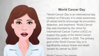 World Cancer Day - WikiVideos