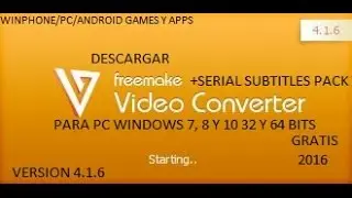 Descargar Freemake v4.1.6 PC Windows 7, 8 y 10