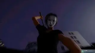 Dead Signal Noire Female Jumpscare Reaction