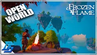 FROZEN FLAME CATACLYSM | SURVIVAL MODE | NEW OPEN WORLD SURVIVAL GAME, WORLD OF DRAGONS - Part 1