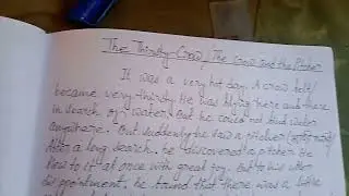 The Thirsty Crow :: Story writing