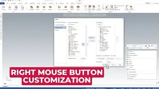 Mastercam 2023: Right Mouse Button Customization