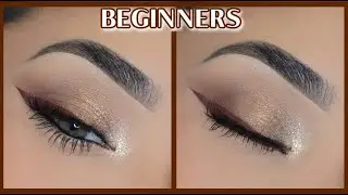 Easy & Simple Brown Eyeshadows | Beginners | Holiday Makeup