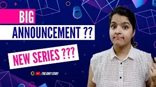 BIG Announcement | New Series 2020 ?? | The Edify Study