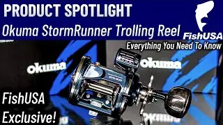 FishUSA Exclusive Trolling Reel! Everything You Need To Know - Okuma StormRunner Trolling Reel