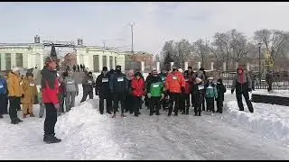 1 января жители Новотроицка присоединились к мировому флешмобу в рамках проекта #ВСЕНАСПОРТрф
