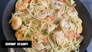 Shrimp Scampi Pasta//15 Minutes Dinner Recipe//Masof's kitchen