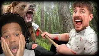 Mike React's To $10,000 Every Day You Survive In The Wilderness Mr BEAST WENT CRAZY WITH THIS ONE
